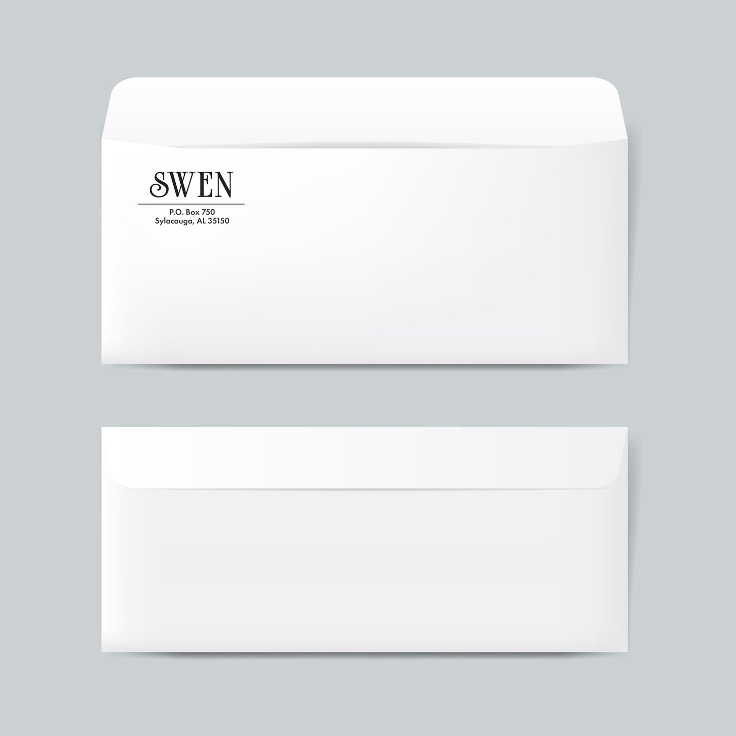Commercial Envelopes - Black Ink