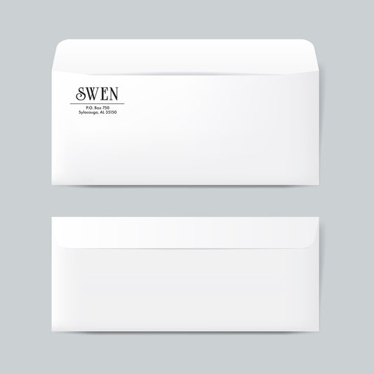 Commercial Envelopes - Black Ink