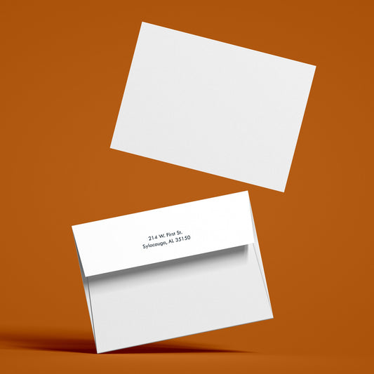 Guest Addressed Envelopes - A7 (variable data)