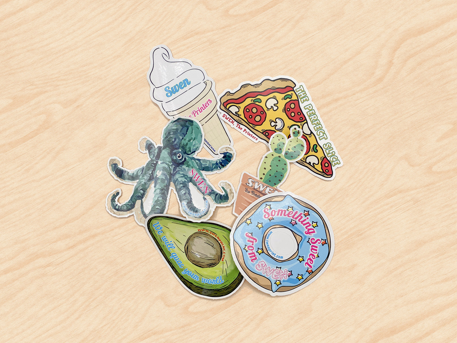 Sticker Contour Stickers & Vinyl Decals – Swen