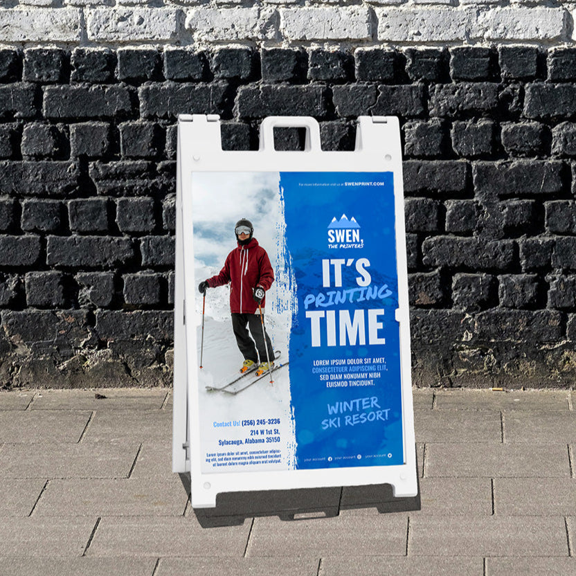 Slip Sign A Frame A-Frame Sign – Swen