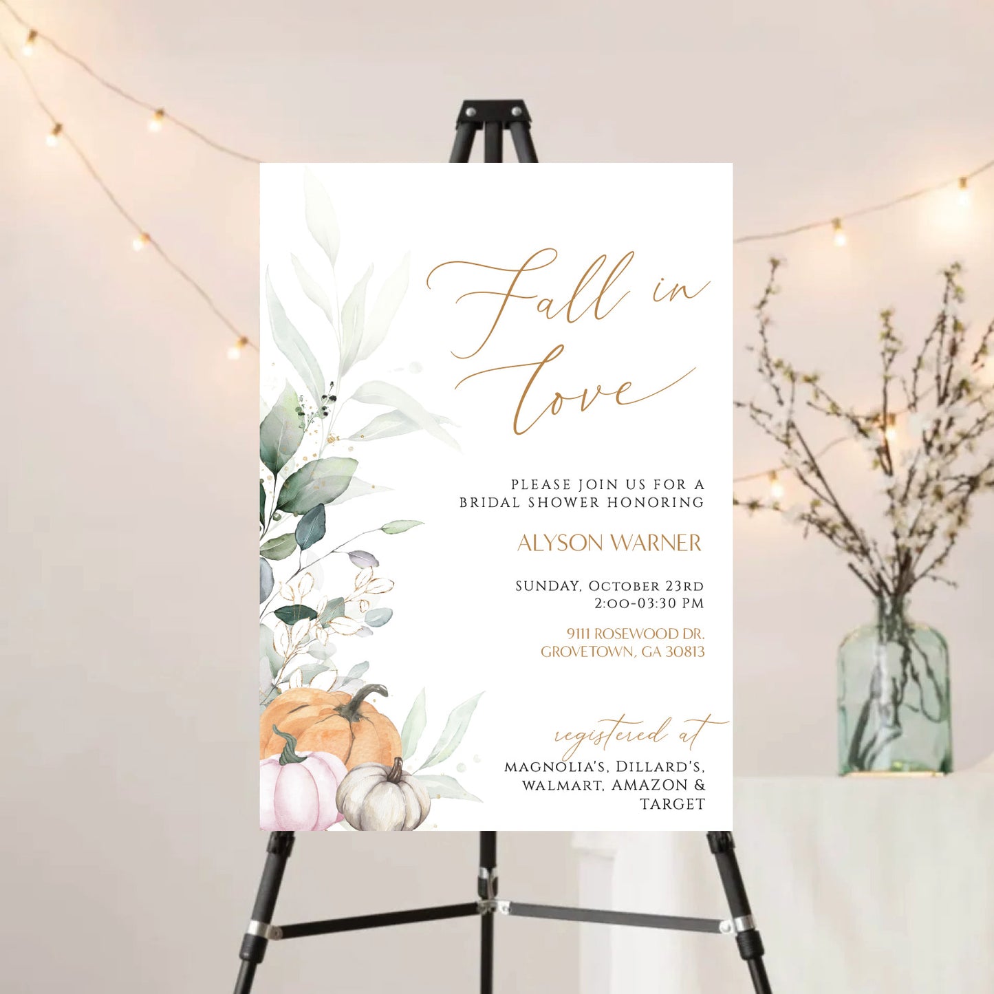 Foamboard and Easel Signs